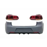 Bara Spate si Stopuri Full LED Rosu Fumuriu VW Golf 6 VI (2008-2013) R20 Look Performance AutoTuning