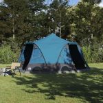 Cort cu dome cu acoperiș albastru 505 x 450 x 248 cm GartenMobel Dekor