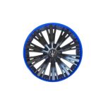 Set 4 capace roti Evo culoare negru albastru 16 inch Cod: WM4-1BL-16 Automotive TrustedCars