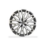 Set 4 capace roti Evo culoare negru argintiu 16 inch Cod: WF4-1SL-16 Automotive TrustedCars