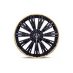 Set 4 capace roti Evo culoare negru auriu 16 inch Cod: WM4-1GL-16 Automotive TrustedCars