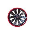 Set 4 capace roti Evo culoare negru rosu 15 inch Cod: WM4-1RD-15 Automotive TrustedCars