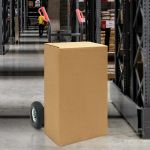 Cărucior manual Negru și roșu 57 x 46 x 113 cm Oțel GartenMobel Dekor