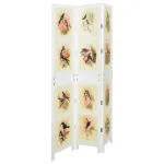 Panou Romdivider Alb 212 x 165 cm MDF GartenMobel Dekor