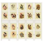 Panou Romdivider Alb 212 x 165 cm MDF GartenMobel Dekor