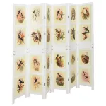 Panou Romdivider Alb 212 x 165 cm MDF GartenMobel Dekor