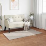 Covor din Blană Faux de Iepure Olite Bej 80 x 150 cm Poliester GartenMobel Dekor