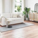 Covor din Blană Faux de Iepure Olite Gri 80 x 250 cm Poliester GartenMobel Dekor