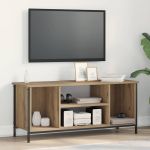 Cabinet TV Stejar Artizanal 102 x 35 x 45 cm Lemn compozit GartenMobel Dekor