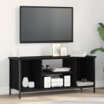 Cabinet TV Stejar Negru 102 x 35 x 45 cm Lemn compozit GartenMobel Dekor