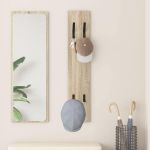 Răcător de paltoane montat pe perete Pe perete Stejar sonoma GartenMobel Dekor