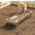 JGHEAB pentru hrănit pui Argintiu 80 x 28 x 13.5 cm GartenMobel Dekor