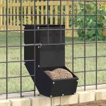 Urmărire pentru iepuri Negru 17.5 x 26 x 28.5 cm GartenMobel Dekor