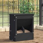 Urmărire pentru iepuri Negru 20 x 12,5 x 25 cm GartenMobel Dekor