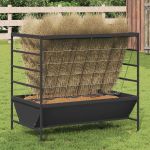 Feeder pentru Animale Negru 100 x 60 x 90 cm GartenMobel Dekor