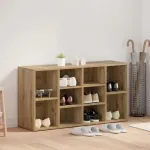 Bancă pentru pantofi stejar artizanal 103 x 30 x 54.5 cm GartenMobel Dekor