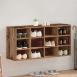 Dulap pentru pantofi Lemn Vechi 103 x 30 x 51 cm Lemn compozit GartenMobel Dekor