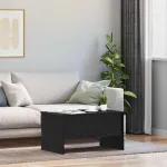 Masă de cafea Stejar Negru 102 x 50,5 x 46,5 cm Lemn compozit GartenMobel Dekor