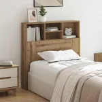 Tablă de pat cu sertar Stejar Artizanal 100 x 19 x 103,5 cm GartenMobel Dekor