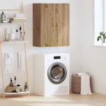 Dulap montat pe perete stejar artizanal 69.5 x 34 x 90 cm GartenMobel Dekor