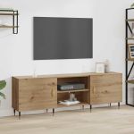 Cabinet TV stejar artizanal 150 x 30 x 50 cm Lemn compozit GartenMobel Dekor