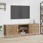 Cabinet TV stejar artizanal 150 x 30 x 50 cm Lemn compozit GartenMobel Dekor