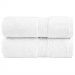 Prosoape de baie premium SOLUND, 2 buc., albe, 30 x 30 cm, 600 g/m² GartenMobel Dekor