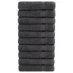 Prosoape de mâini SOLUND 10 buc. antracit 50x100 cm 600gsm GartenMobel Dekor
