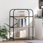 Raft pentru cărți Stejar sonoma 80 x 30 x 109 cm Lemn compozit GartenMobel Dekor