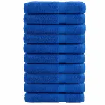 Prosoape premium SOLUND 10buc albastru 100x200cm 600gsm GartenMobel Dekor