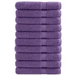 Prosoape de saună premium SOLUND 10 buc. violet 80x200cm 600gsm GartenMobel Dekor