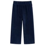 Pantaloni de copii din velur, bleumarin, 92 GartenMobel Dekor