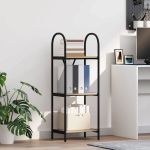 Raft pentru cărți Stejar sonoma 40 x 30 x 109 cm Lemn compozit GartenMobel Dekor