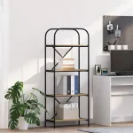 Raft pentru cărți stejar artizanal 60 x 30 x 146 cm GartenMobel Dekor