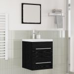 Dulap pentru Chiuveta de Baie Stejar Negru 41 x 38,5 x 48 cm GartenMobel Dekor