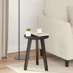 Placă de masă Negru 30 x 30 x 1.5 cm Lemn compozit GartenMobel Dekor