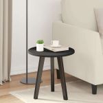 Placă de masă Negru 40 x 40 x 1,5 cm Lemn compozit GartenMobel Dekor