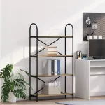 Raft pentru cărți stejar artizanal 80 x 30 x 146 cm GartenMobel Dekor