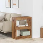 Dulap pentru cărți Lemn vechi 60 x 30 x 72 cm Lemn compozit GartenMobel Dekor