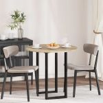 Placă de masă Stejar sonoma 80 x 80 x 1.5 cm Lemn compozit GartenMobel Dekor