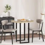 Placă de masă Stejar sonoma 80 x 80 x 1.5 cm Lemn compozit GartenMobel Dekor