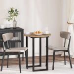 Placă de masă stejar artizanal 60 x 60 x 1,5 cm Lemn compozit GartenMobel Dekor