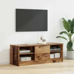 Cabinet TV Lemn Vechi 102 x 35 x 36,5 cm Lemn compozit GartenMobel Dekor