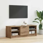 Cabinet TV Stejar Artizanal 102 x 35 x 36,5 cm Lemn compozit GartenMobel Dekor
