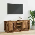 Cabinet TV Lemn Vechi 102 x 35 x 45 cm Lemn compozit GartenMobel Dekor