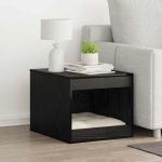 Cutie pentru litiera pisici Stejar Negru 47 x 59 x 42 cm GartenMobel Dekor