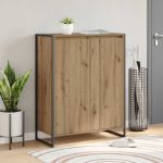 Dulap pentru pantofi cu ușă Stejar artizanal 79 x 36 x 100 cm GartenMobel Dekor