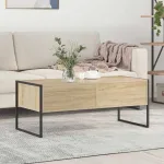 Masă de cafea cu sertar Sonoma 100 x 46 x 40 cm Lemn compozit GartenMobel Dekor