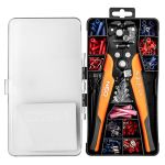 Dezizolator automat de cabluri frontal + set 230 buc. conectori NEO TOOLS 01-542 HardWork ToolsRange