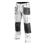 Pantaloni de lucru albi Neo Tools 81-120 HardWork ToolsRange